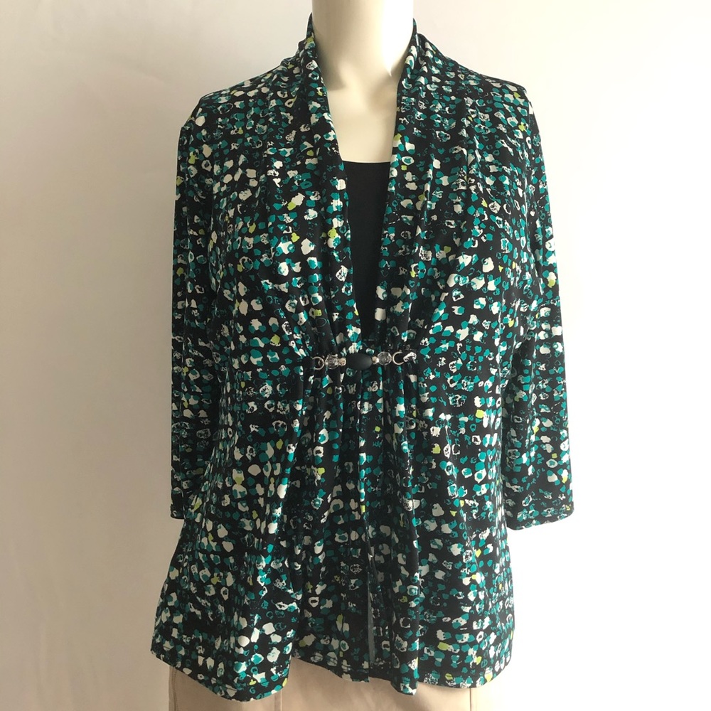 Notation Black/Green/White Top Size-PL